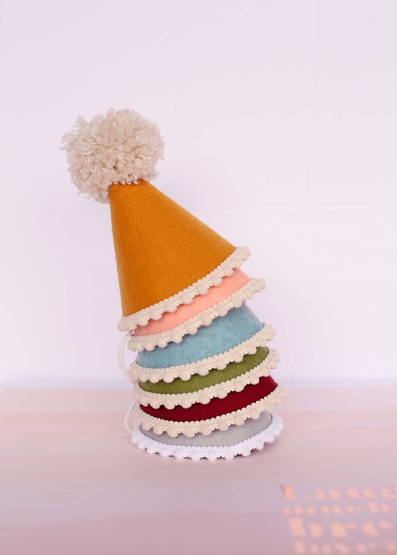 Mini Party Hat Felt Birthday Hat First 
