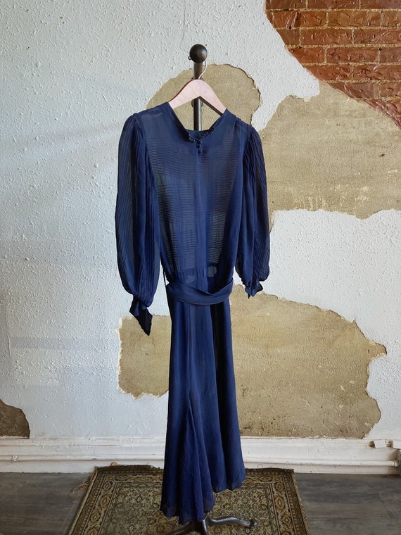 1920’s Blue Shift Dress