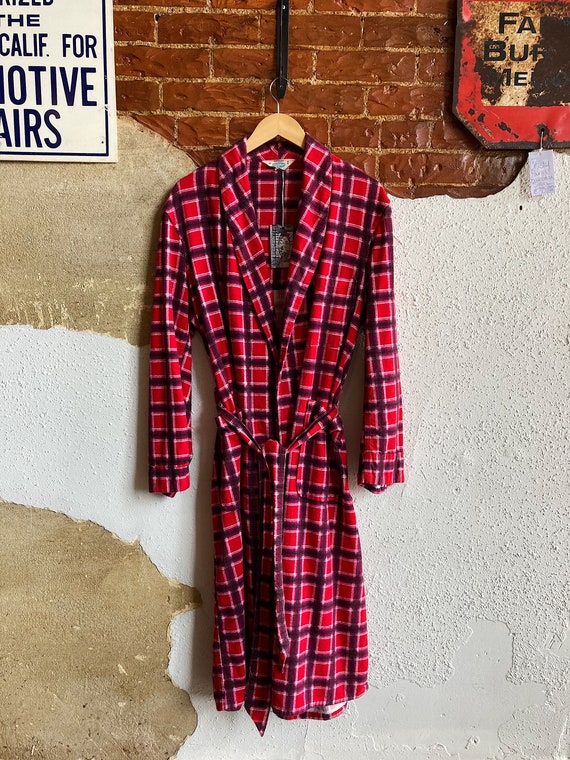 1950’s Pilgrim Brand Plaid Robe