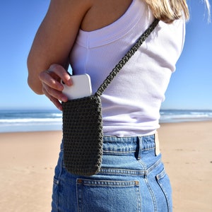 Crochet Phone Cross Body Bag image 7