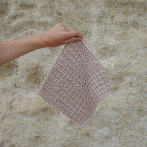 Crochet Cotton Chunky Wash Cloth image 7