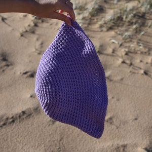 Crochet Bucket Hat Ocean Blue image 10