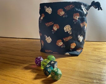Back to the Future Dice Bag D&D Dungeons and Dragons