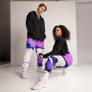 Free Flow Unisex track pants, Water-resistant Jogger Bottoms, Lightweight Active Lifestyle Sweatsuit