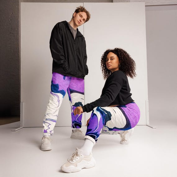 Free Flow Unisex track pants, Water-resistant Jogger Bottoms, Lightweight Active Lifestyle Sweatsuit