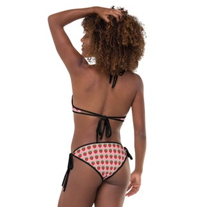 Strawberry Pink Bikini Set