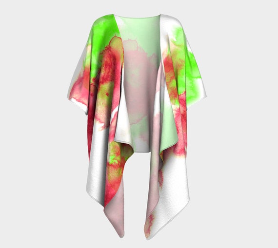 Bloom Draped Kimono
