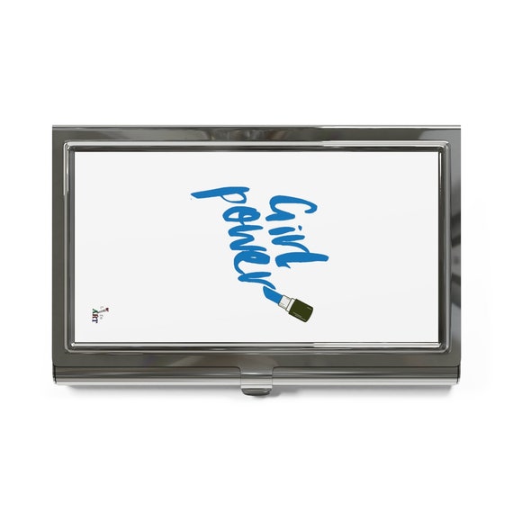 Girl Power Business Card Holder