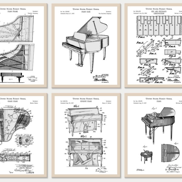 Upright Piano - Etsy