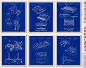 Retro Game Console Patent Prints: Blueprint Gaming Room Wall Art [Volume 4 - Blueprint] (Digital Download)