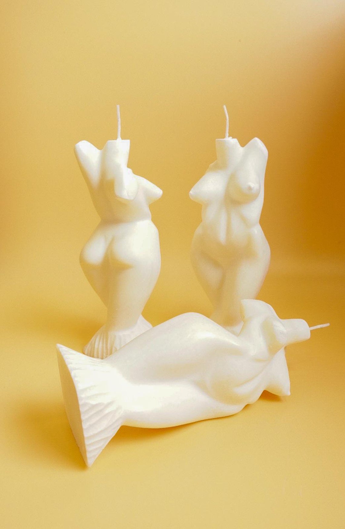 Women Candle Female Figure Candle Etsy