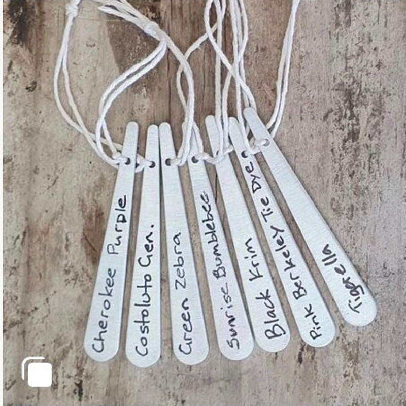 Garden Tags Etsy