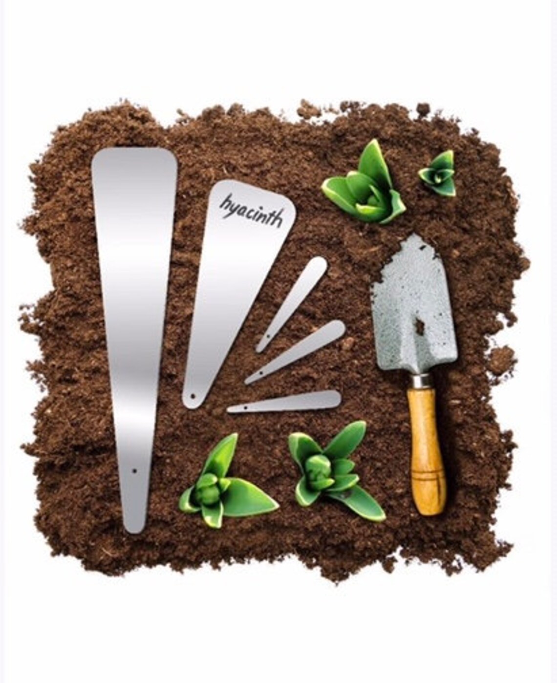 Aluminum Garden Markers Metal Garden Markers Personalized Etsy