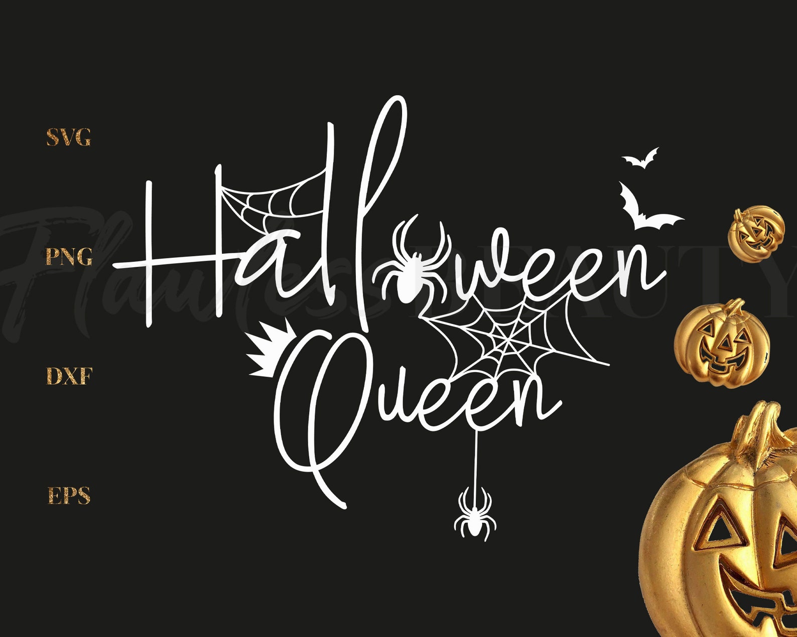 Halloween Queen Svg Halloween Quote Svg Halloween Clipart Etsy