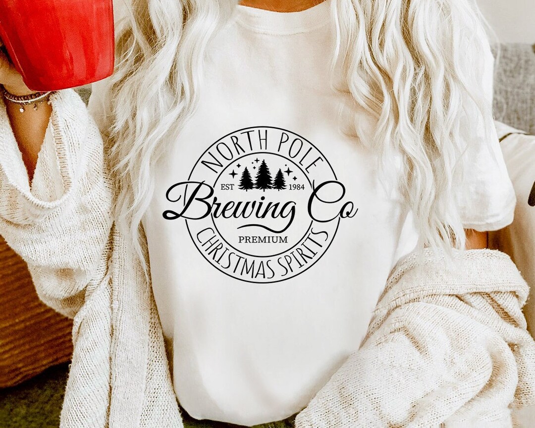 North Pole Brewing Co Svg Png Merry Christmas Png North - Etsy