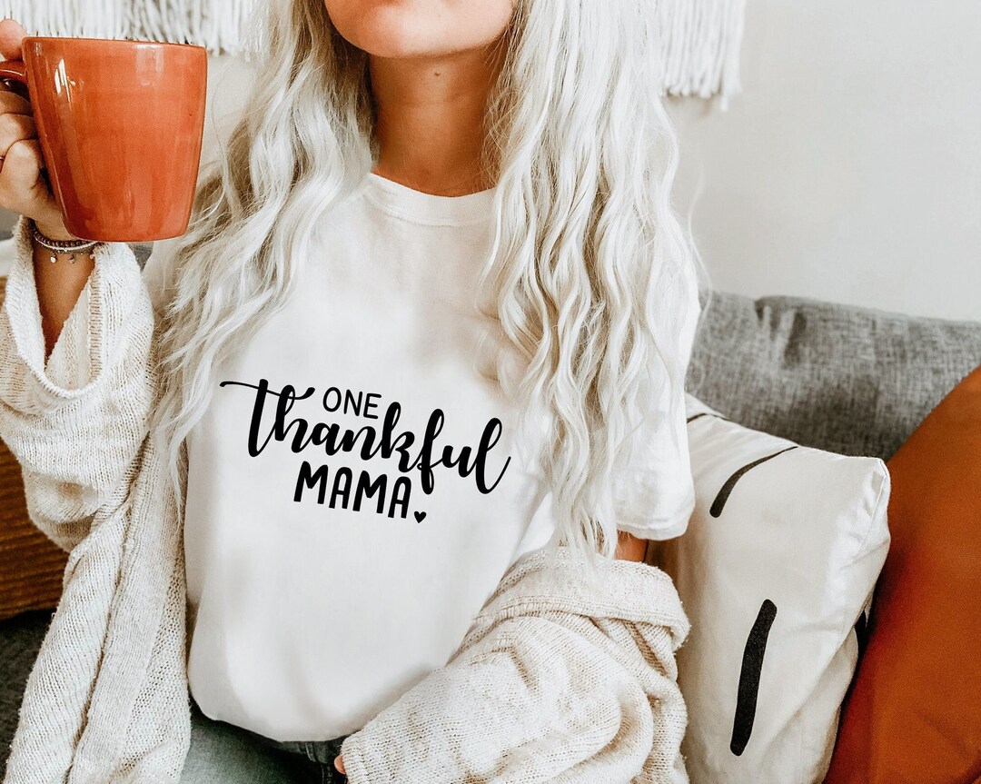One Thankful Mama Svg Thanksgiving Svg Thankful Mama Png - Etsy