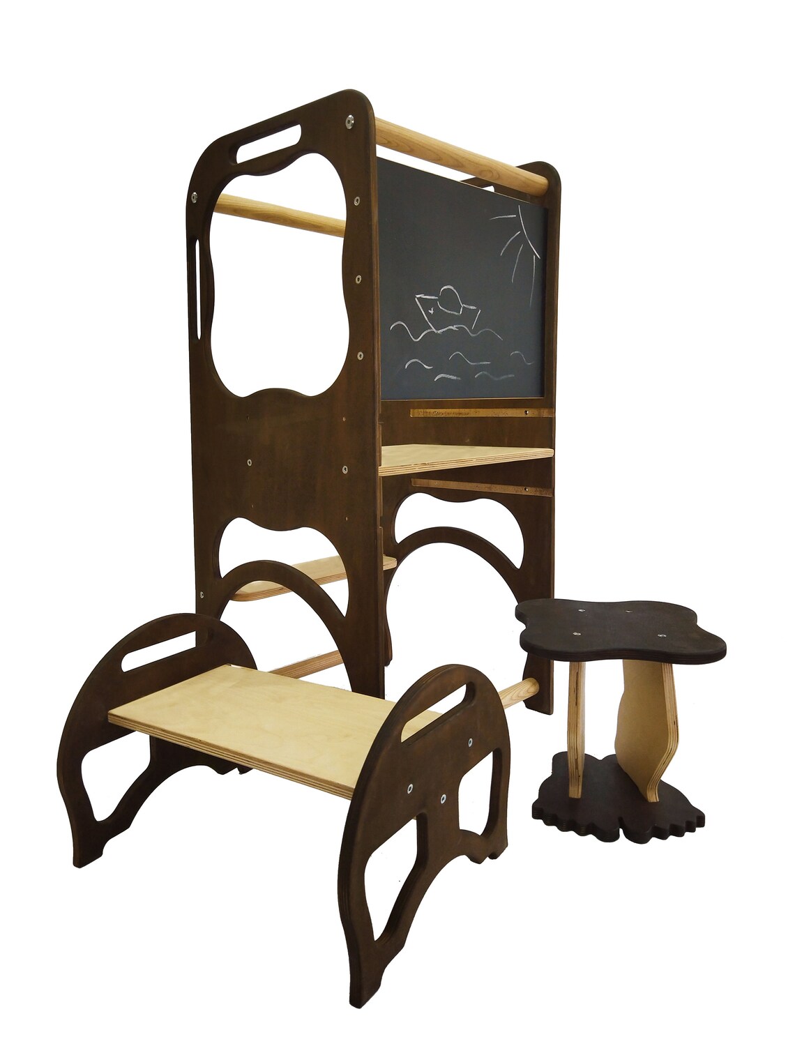 Toddler Step stool Learning Stool Kitchen Step Stool Safety Etsy