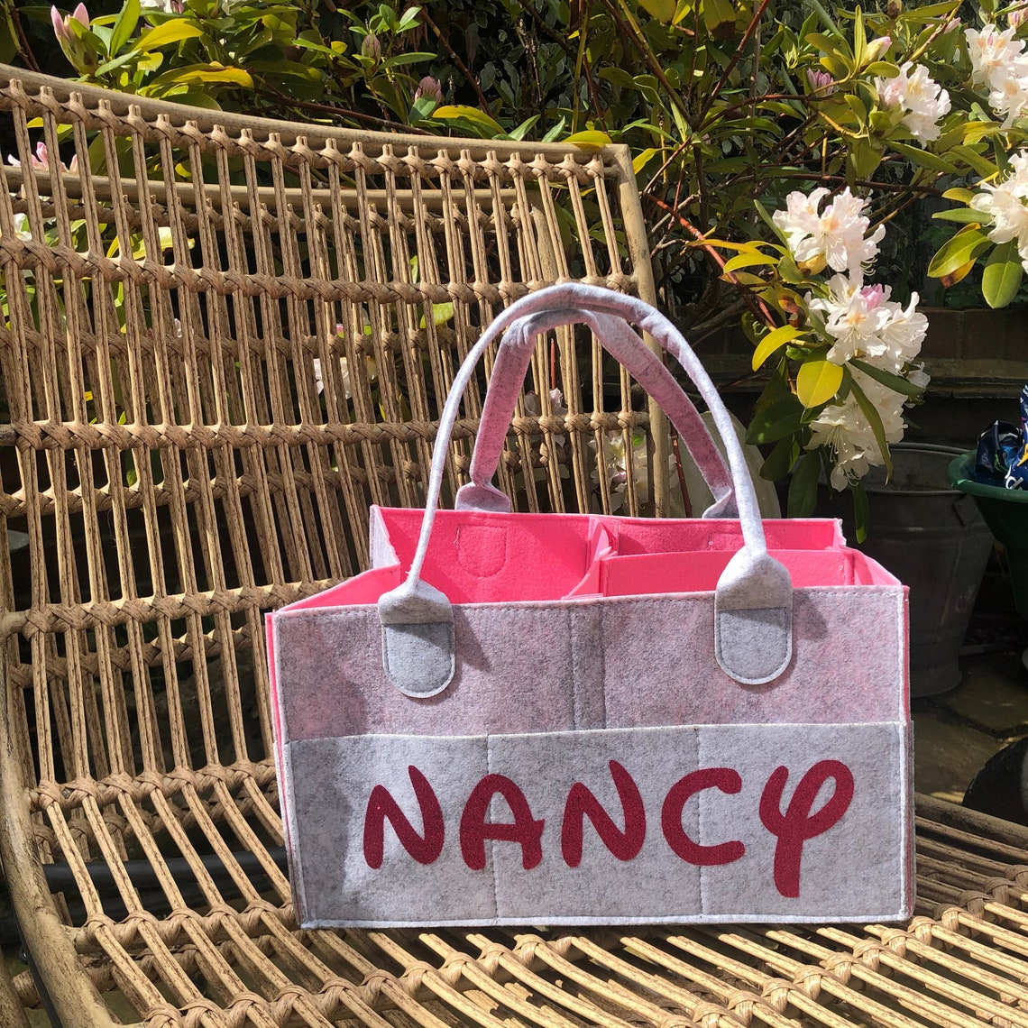 Baby caddy Personalised Caddy Baby shower gift Mrs Hinch Etsy