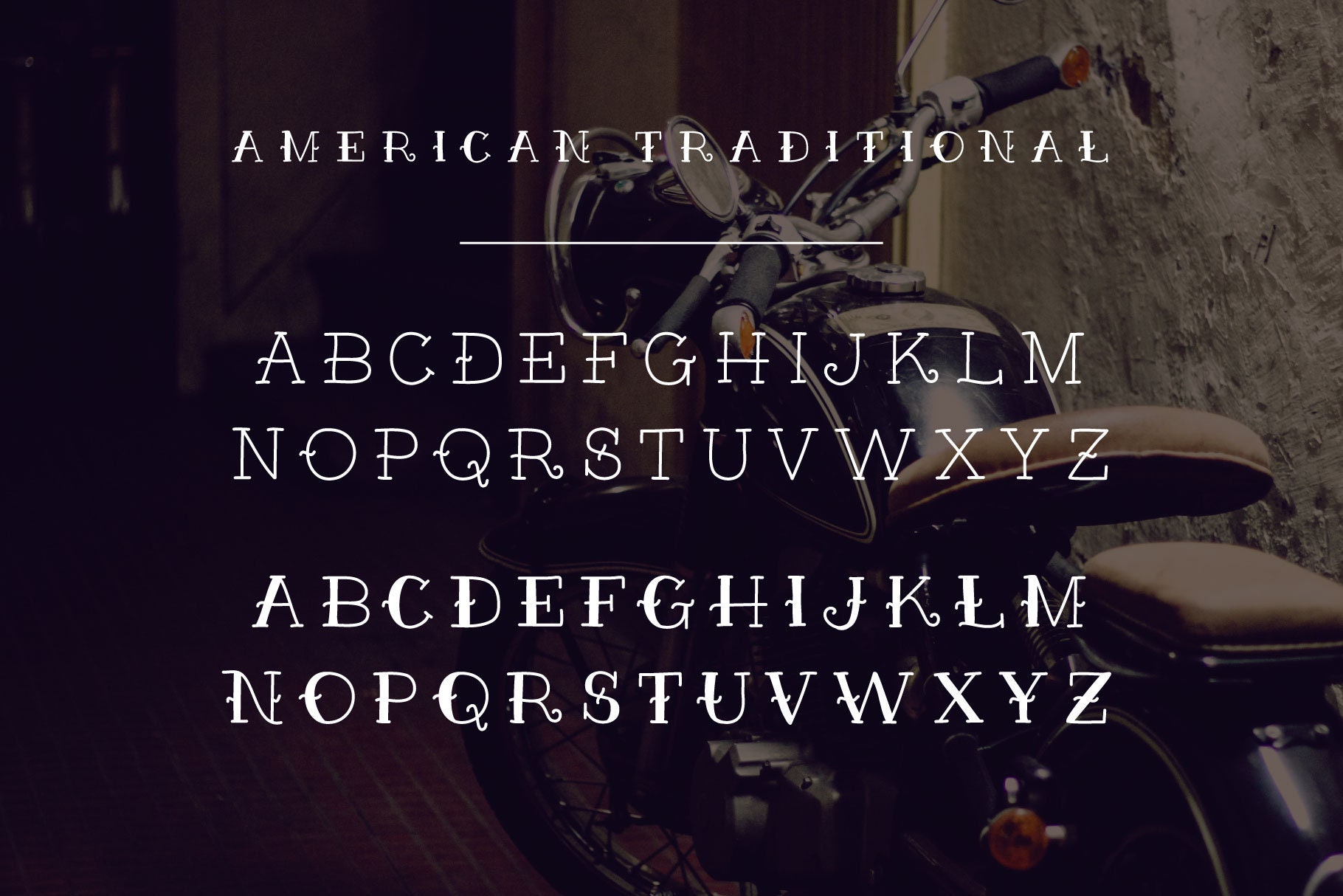 Buy American Traditional Tattoo Style Font Including Glyphs  Online in  India  Etsy