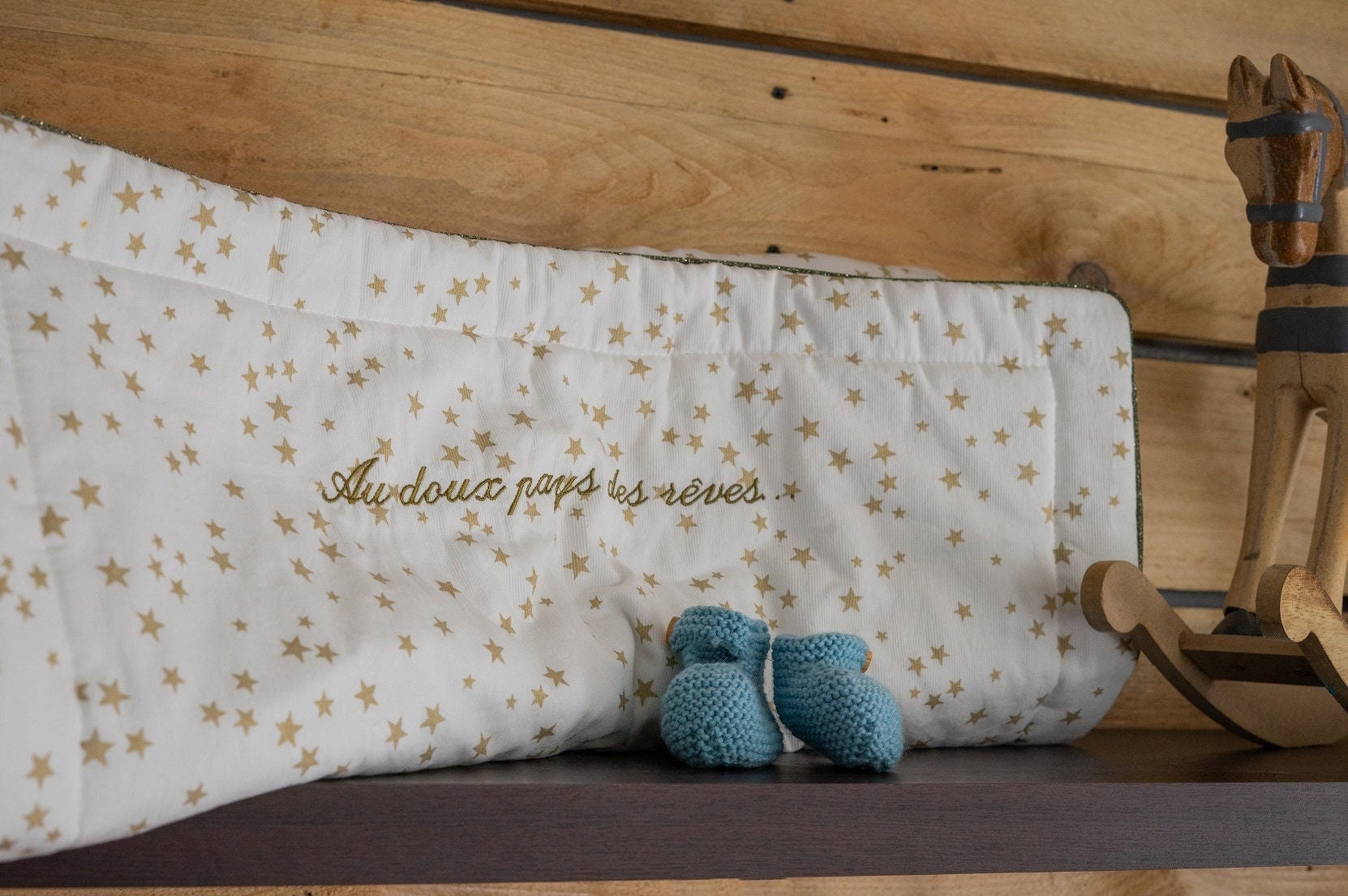 Couverture Matelassée Etoiles