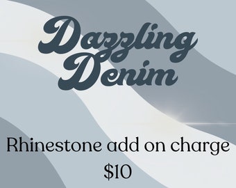Rhinestones add-on charge