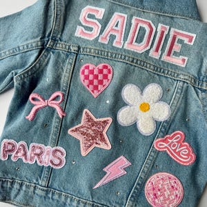 Custom Jean Jacket for Babies, Toddlers, and Kids | Personalized Denim Jackets