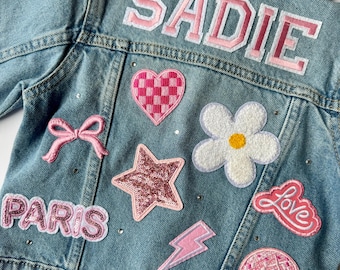 Custom Jean Jacket for Babies, Toddlers, and Kids | Personalized Denim Jackets
