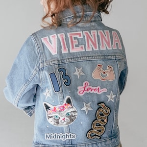 Custom Jean Jacket for Babies, Toddlers, Kids and Adults | Personalized Denim Jackets