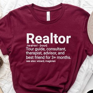 Realtor Shirt, Real Estate shirt, Gift for Realtor, Realtor definition shirt, Funny Real Estate Shirt, Real Estate Agent Gift, 3XL 4XL 5XL