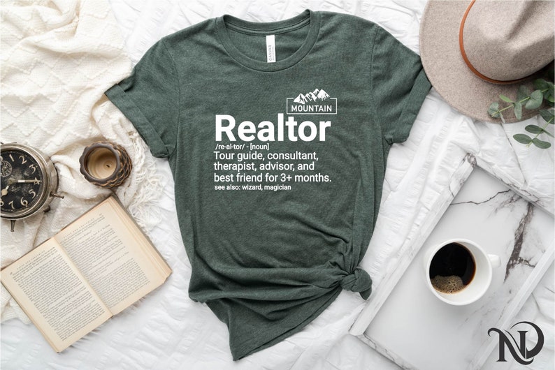 Custom Realtor Shirt, Real Estate shirt, Gift for Realtor, Custom Realtor definition shirt, Funny Real Estate Shirt, Real Estate Agent Gift image 2