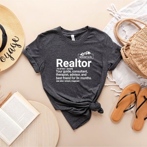 Custom Realtor Shirt, Real Estate shirt, Gift for Realtor, Custom Realtor definition shirt, Funny Real Estate Shirt, Real Estate Agent Gift image 3