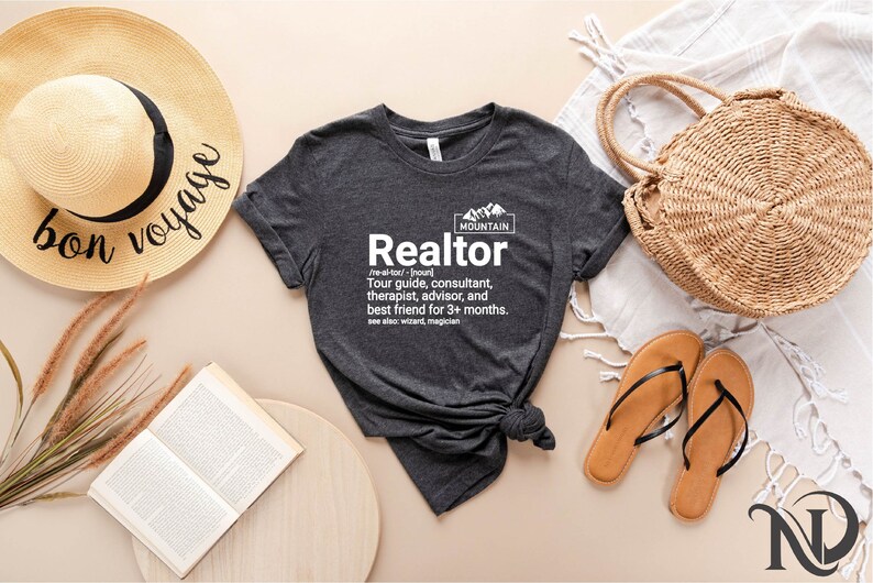 Custom Realtor Shirt, Real Estate shirt, Gift for Realtor, Custom Realtor definition shirt, Funny Real Estate Shirt, Real Estate Agent Gift image 3