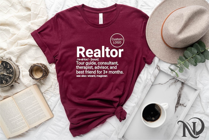 Custom Realtor Shirt, Real Estate shirt, Gift for Realtor, Custom Realtor definition shirt, Funny Real Estate Shirt, Real Estate Agent Gift image 1