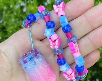 Berry Smoothie Kandi Necklace V1