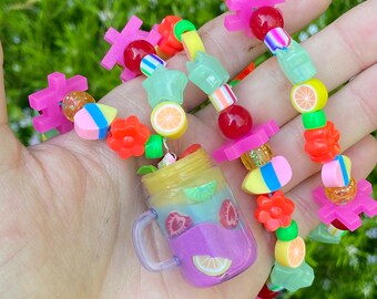 Fruit Smoothie Kandi Necklace