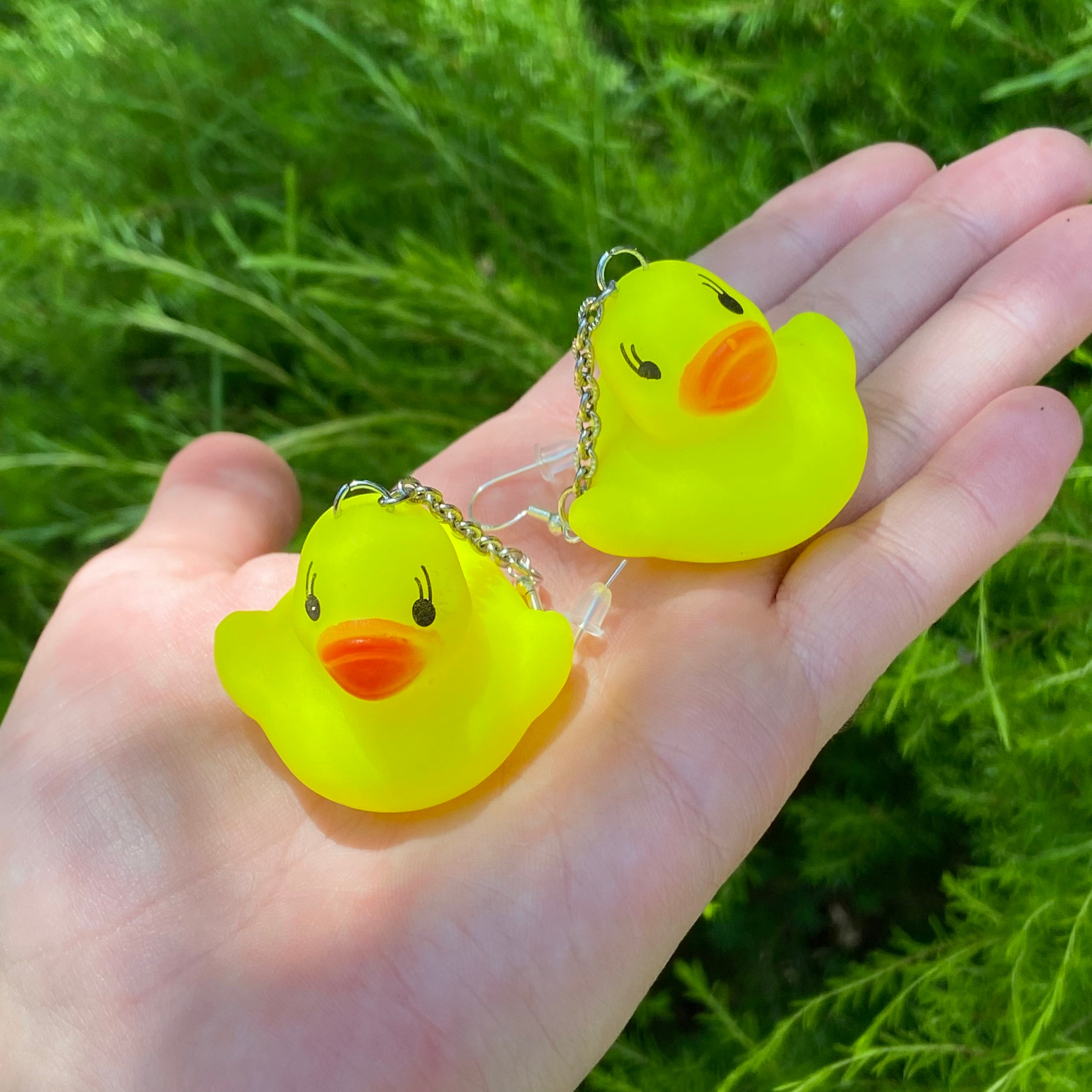 Rubber Duck Earrings