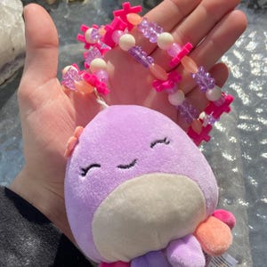 Squid Plush Kandi Necklace