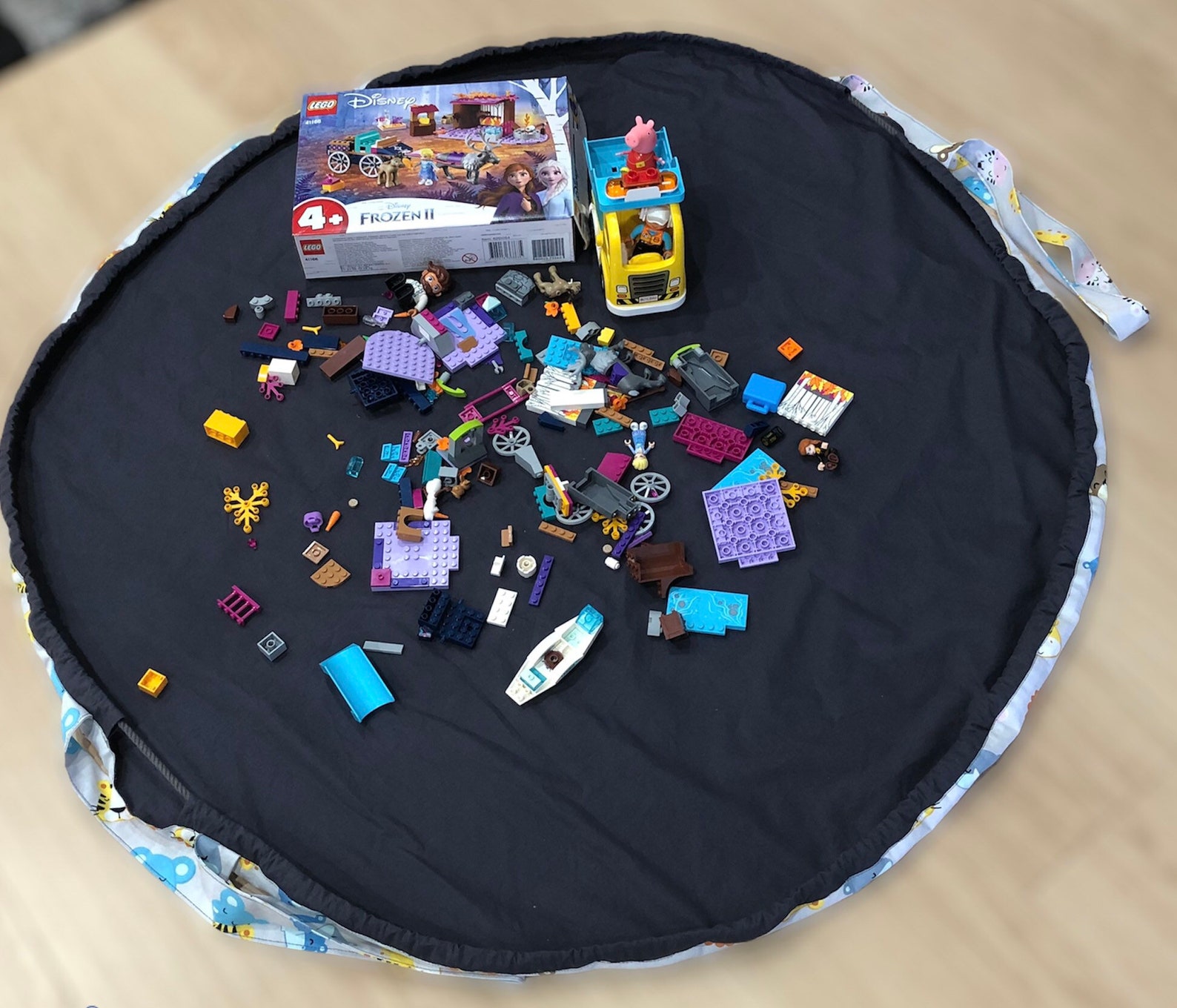 Play mat Lego mat Toy storage Toy bag Beach bag Etsy