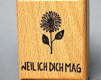 Stempel "Weil ich Dich mag"