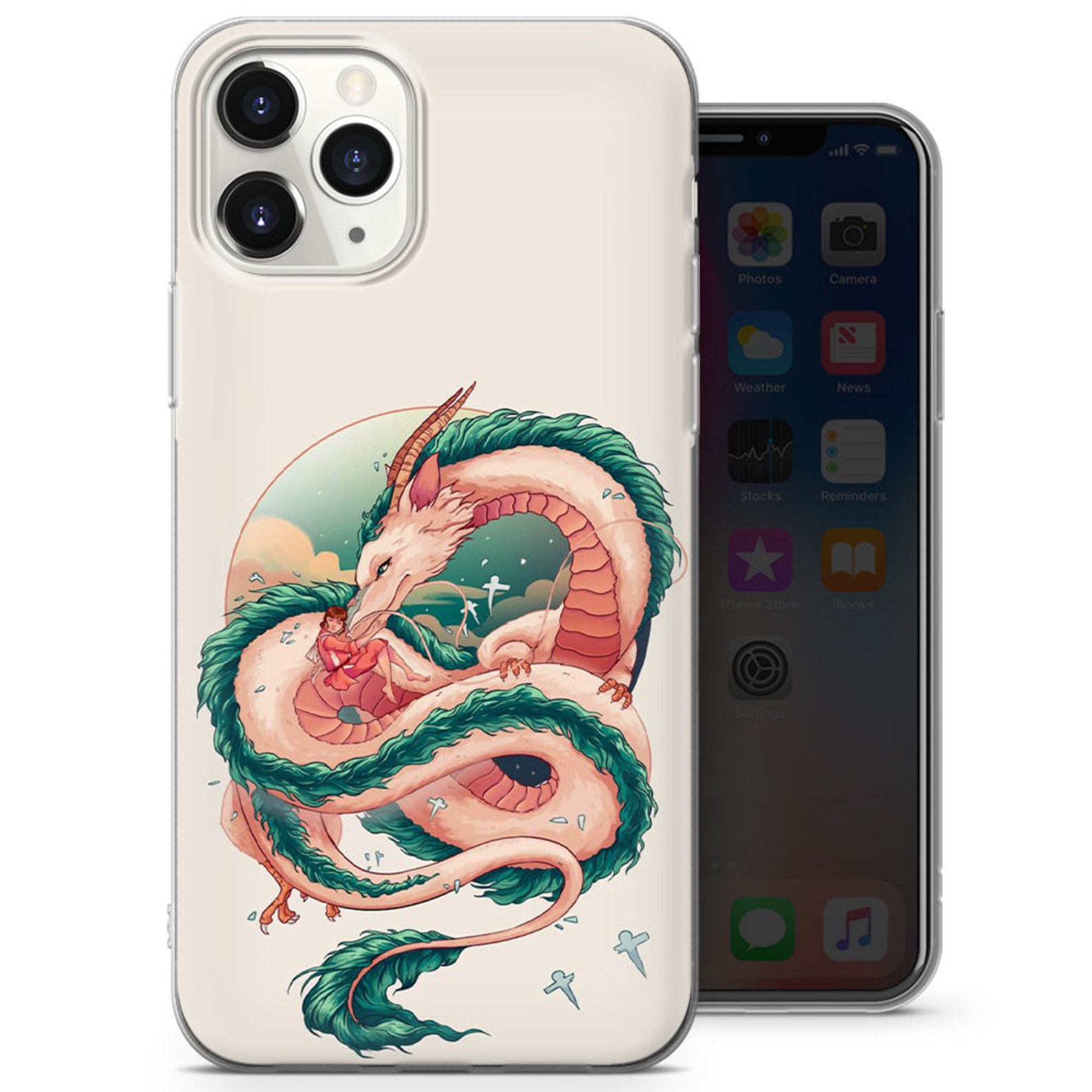 Japanese Dragon Phone Case Drago Cover fits for iPhone 12 Pro Etsy