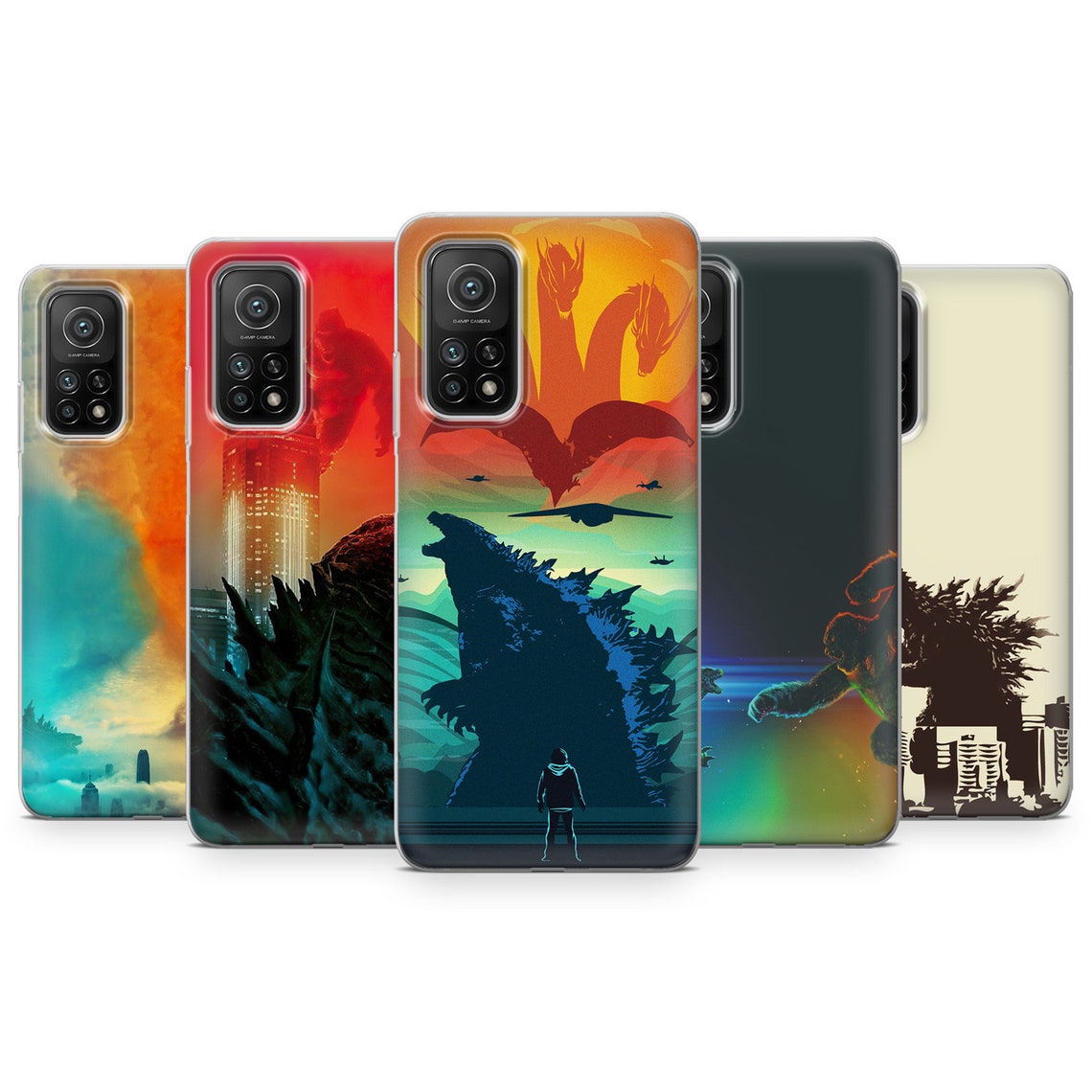 Godzilla Phone Case Monster Cover fits for iPhone 12 Pro Max Etsy