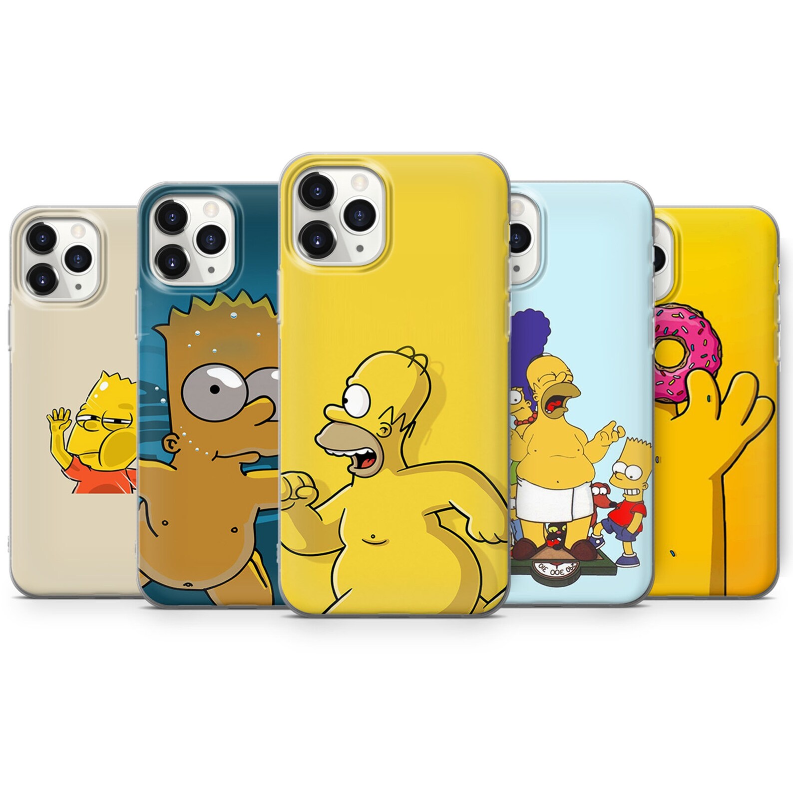 The Simpsons Phone Case Cartoon Phone Cover fits for iPhone 12 Etsy