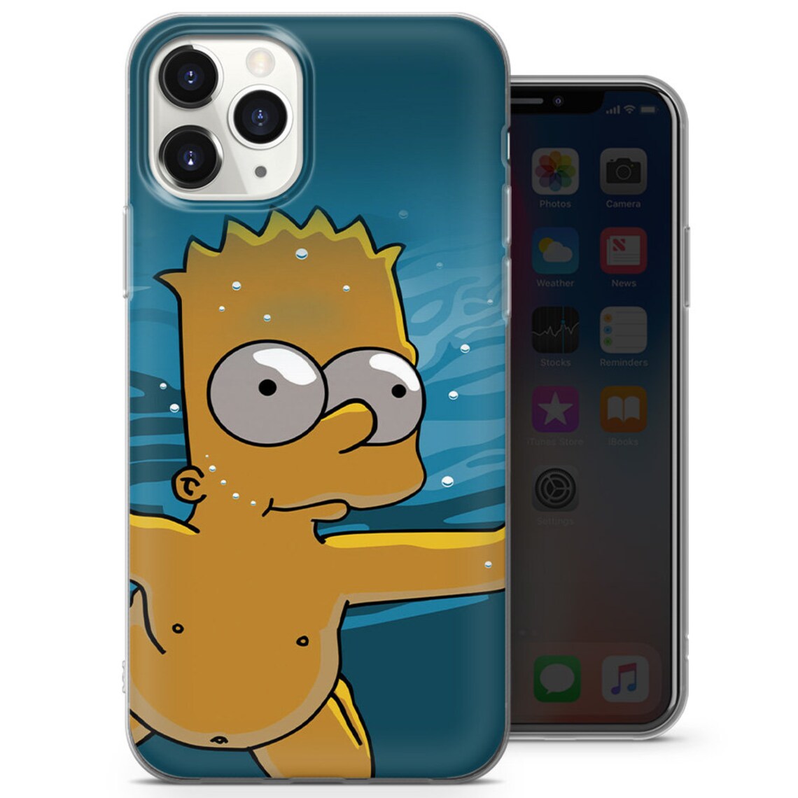The Simpsons Phone Case Cartoon Phone Cover fits for iPhone 12 Etsy
