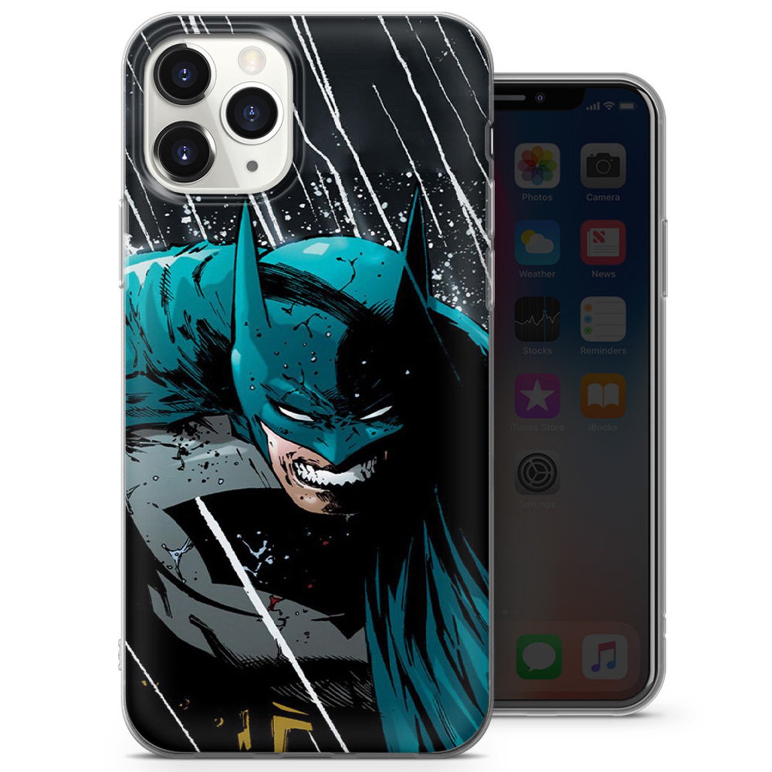 Batman Phone Case SuperHero Cover fits for iPhone 12 Pro Max Etsy