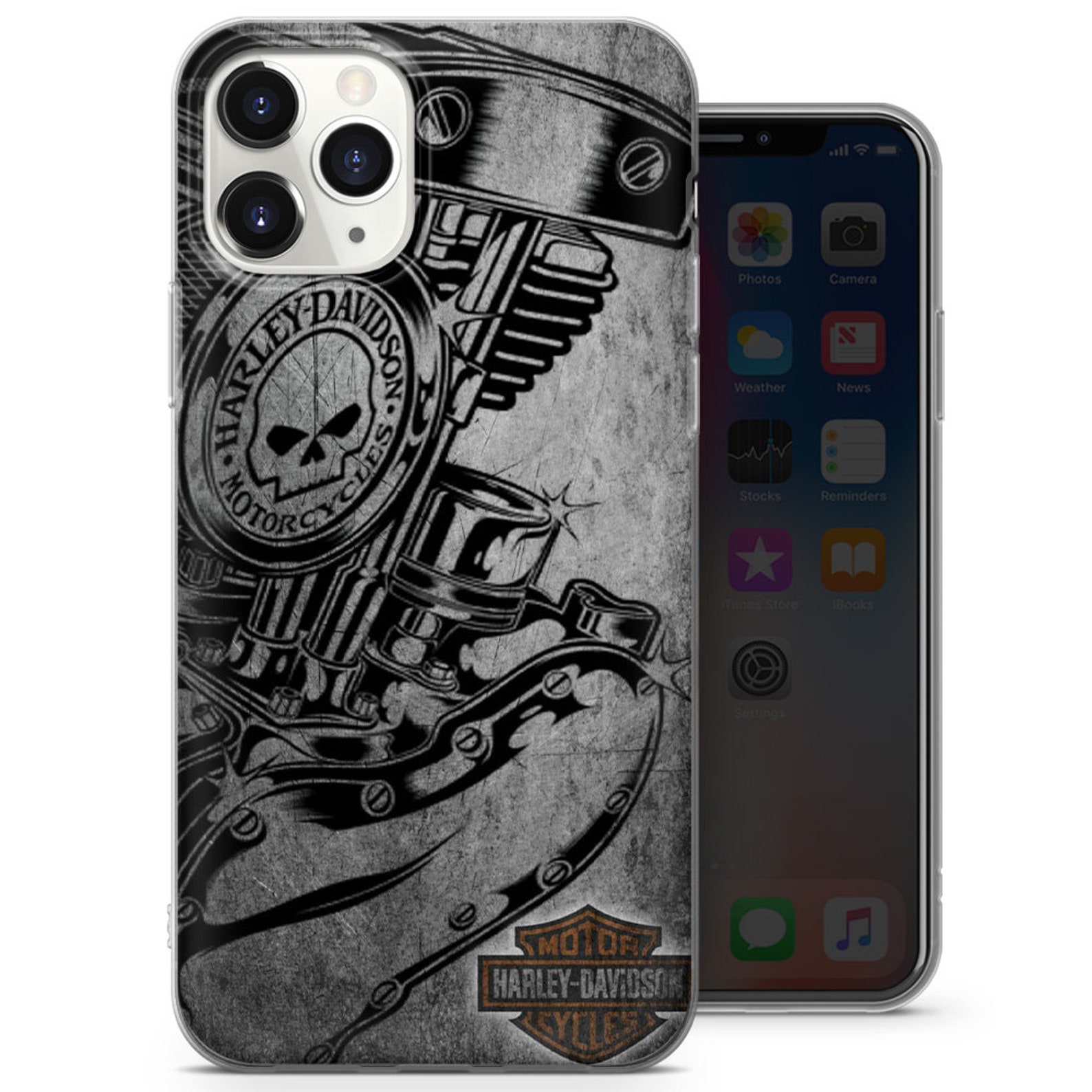 Harley Davidson Phone Case Motorcycle Phone Cover fits for | Etsy
