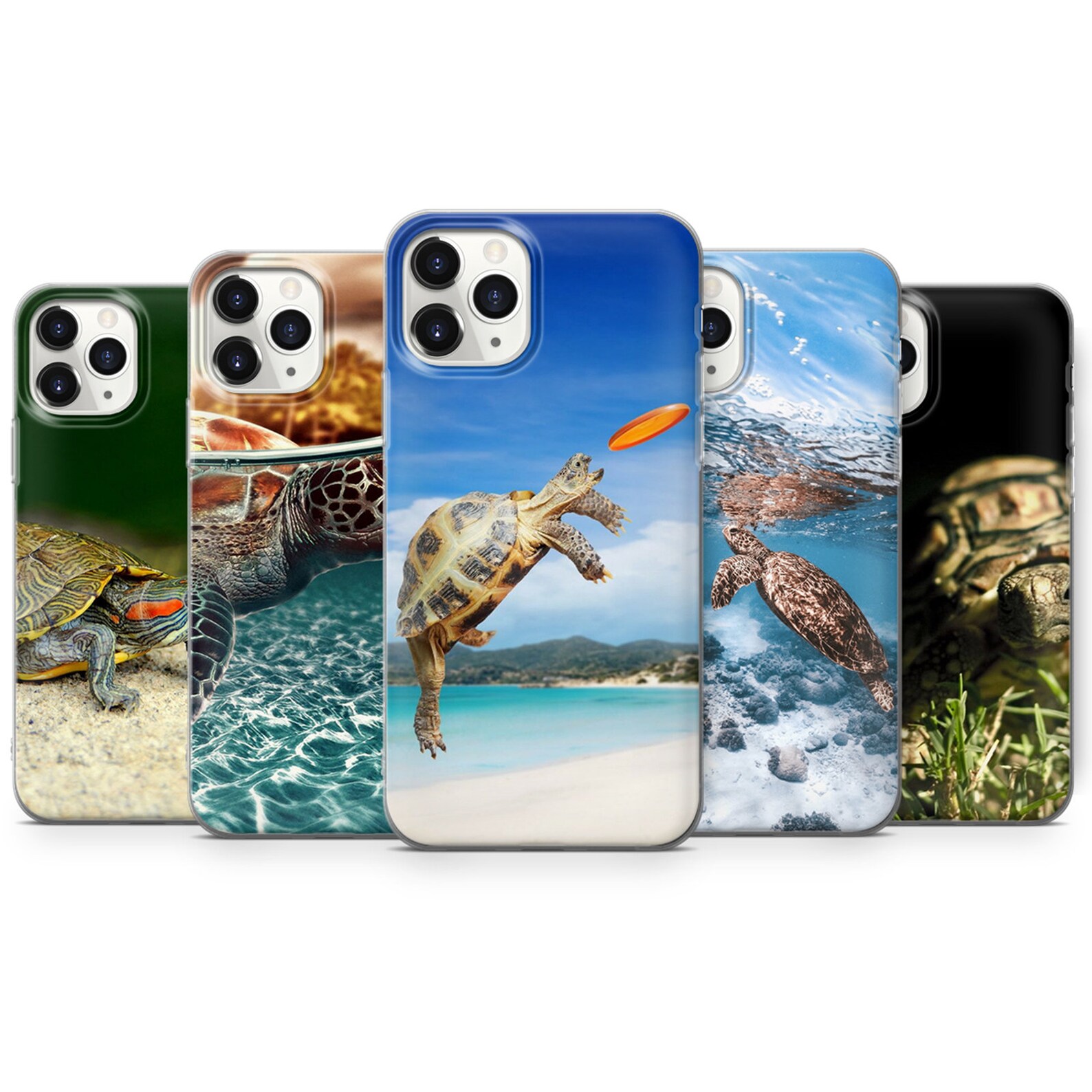 Turtles Phone Case Animal Cover fits for iPhone 12 Pro Max 12 Etsy