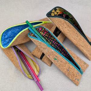 Etui Stifteetui Stella aus Kork