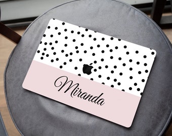 Rosa Marmor MacBook Air 15 Skin Name MacBook Pro 14 16 MacBook Air Skin MacBook Pro 13 Neue MacBook Pro 15 Aufkleber MacBook Skin weiß