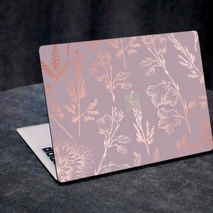 Floral Surface Pro X 7 6 5 4 3 Surface Go 2 Decal Sticker Skin Pink Marble Surface Laptop 1/2 3 Film Cover Decal Sticker Cover Skin Universe