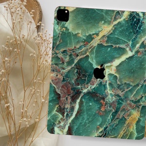 Marble iPad Skin Green Marble iPad Pro 10.2 Decal iPad Air 4 Air 3 Skin Abstract Marble iPad Pro 11 Sticker iPad Pro 12.9 2021 iPad Pro skin